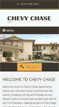 Mobile Screenshot of chevychaseapts.com
